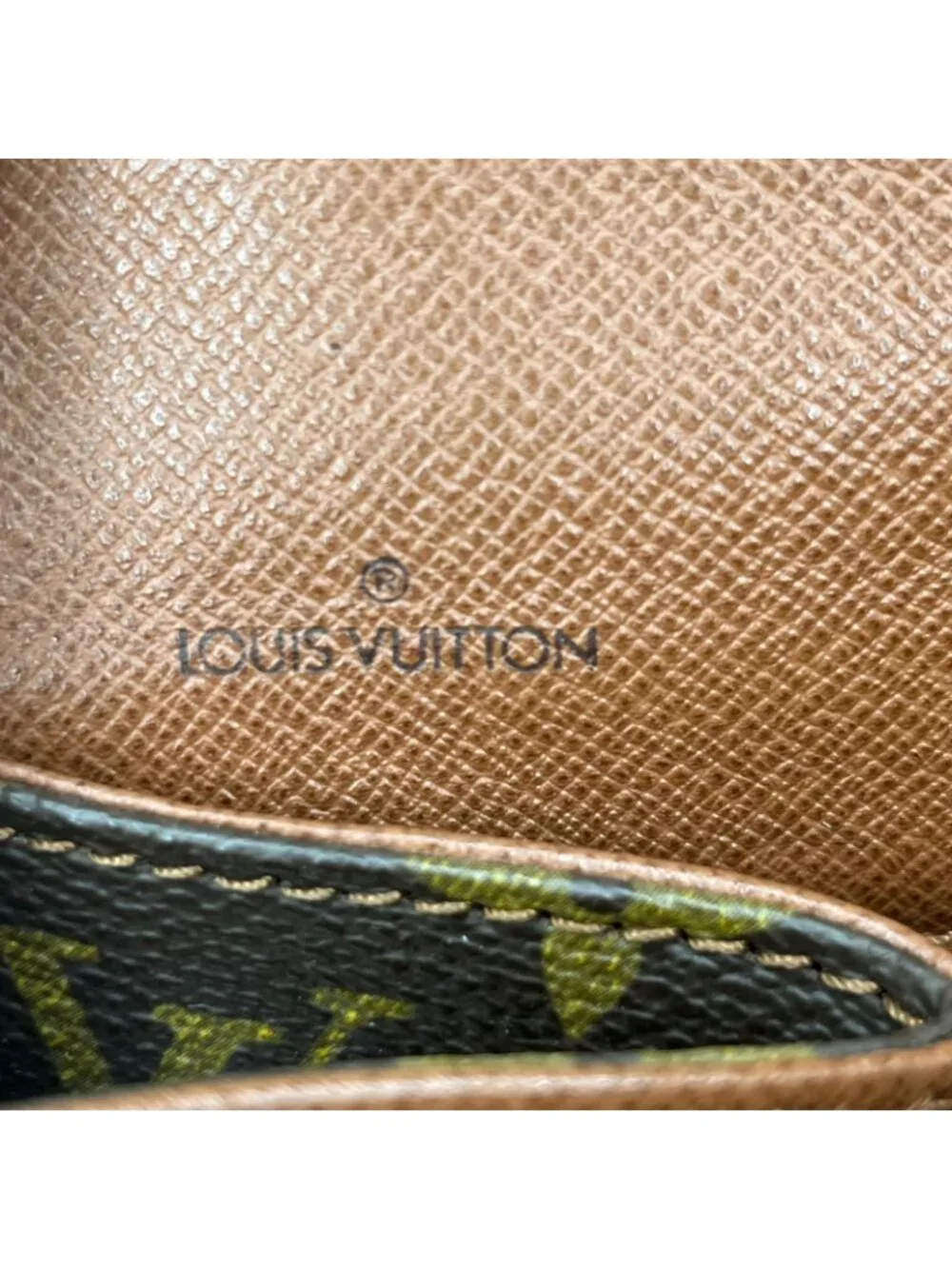 Louis Vuitton Pochette Dam GM Second Bag Brown